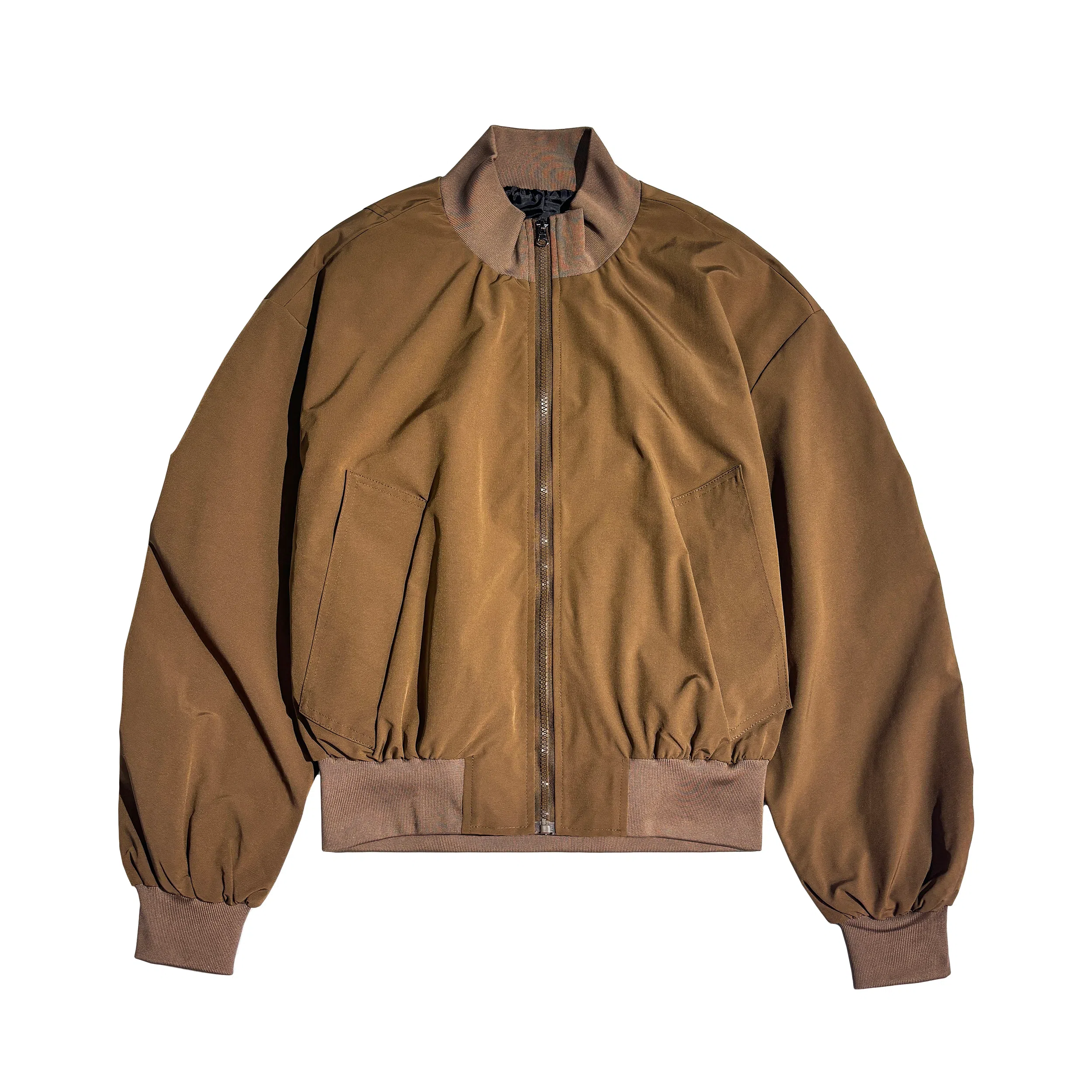 【dme】 潮牌美式小众立领设计感宽松百搭棒球服外套时尚复古高品质无性别主义休闲飞行员秋款夹克 男女同款