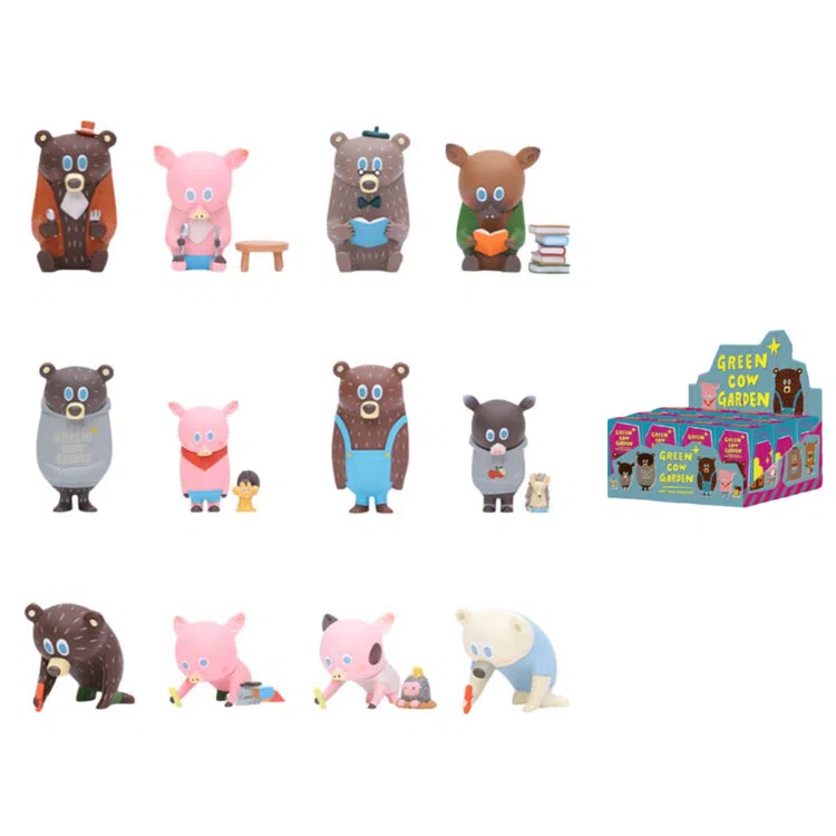 POP MART GREEN COW GARDEN 12
