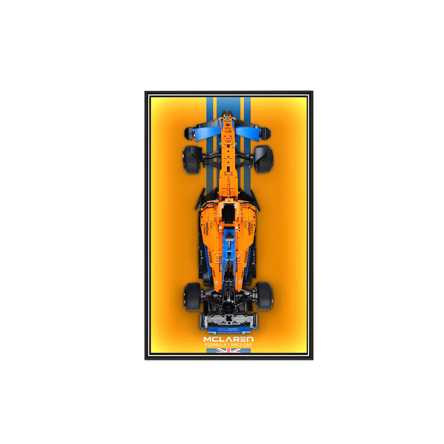 LIGHT YOUR BRICKS Lamborghini Ferrari Wall Display Panel