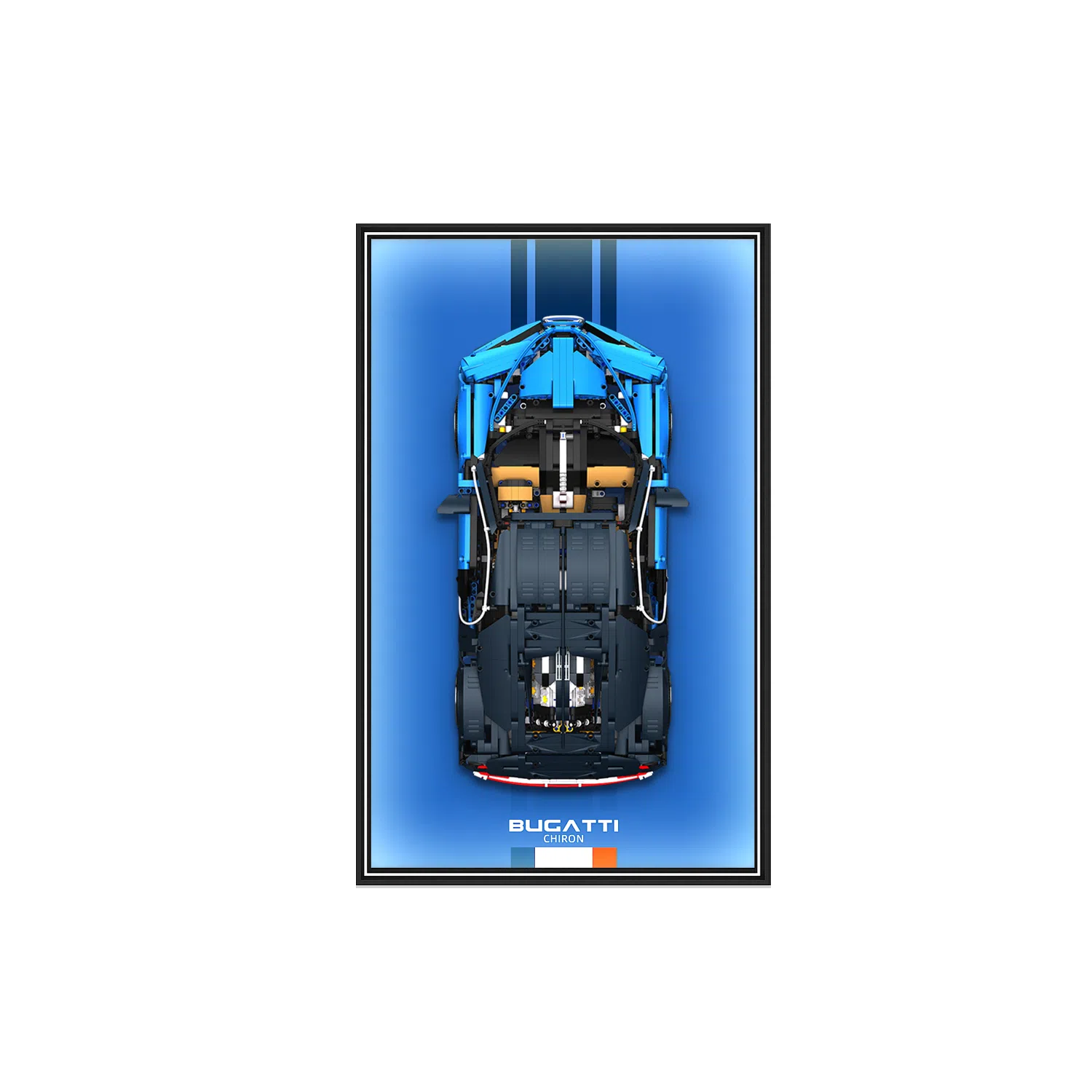 LIGHT YOUR BRICKS Lamborghini Ferrari Wall Display Panel