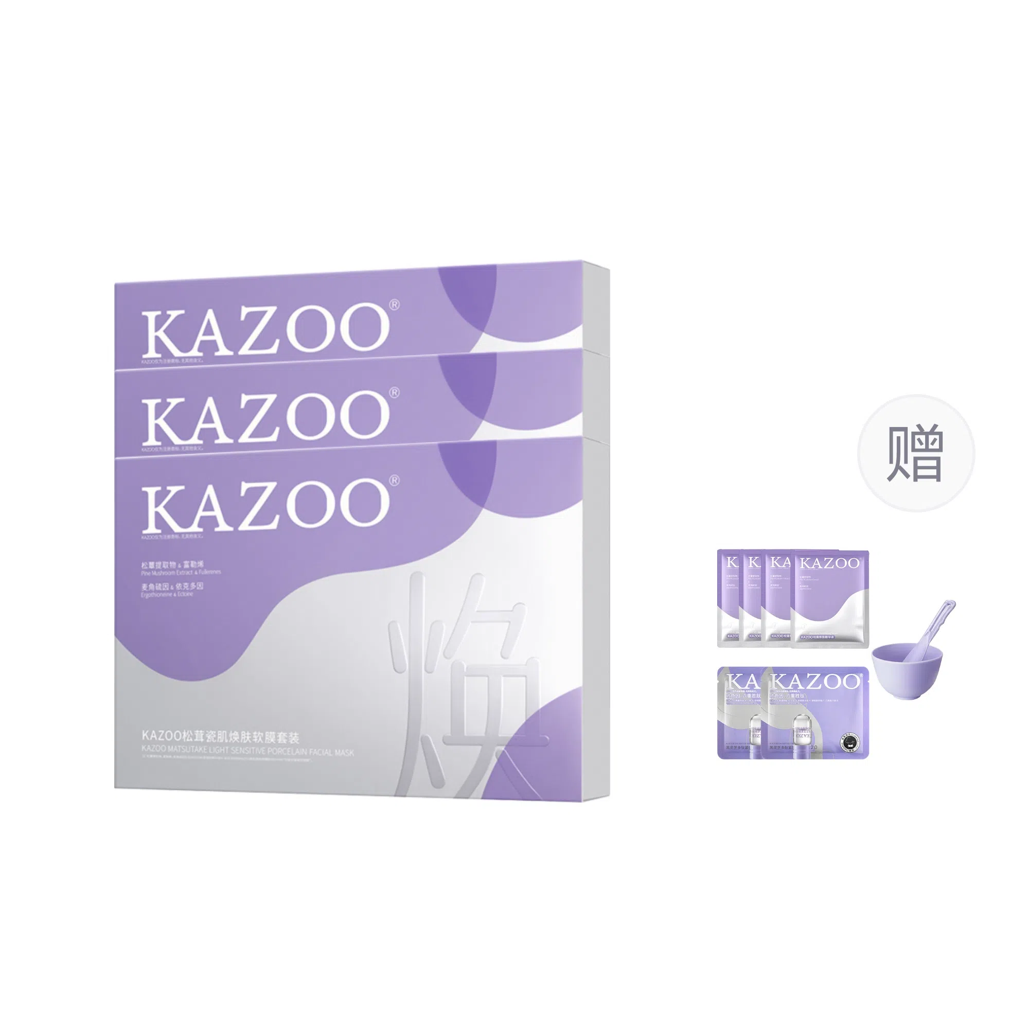 KAZOO 20g*6+30ml*6+*1