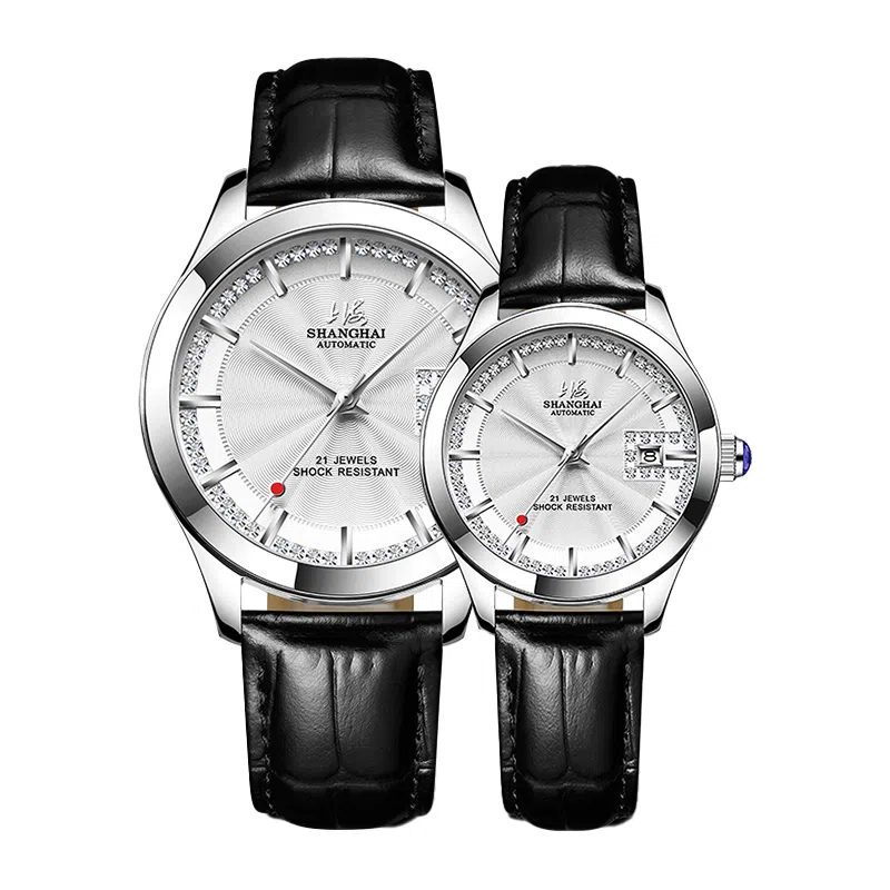 SHANGHAI Automatic Leather Watch