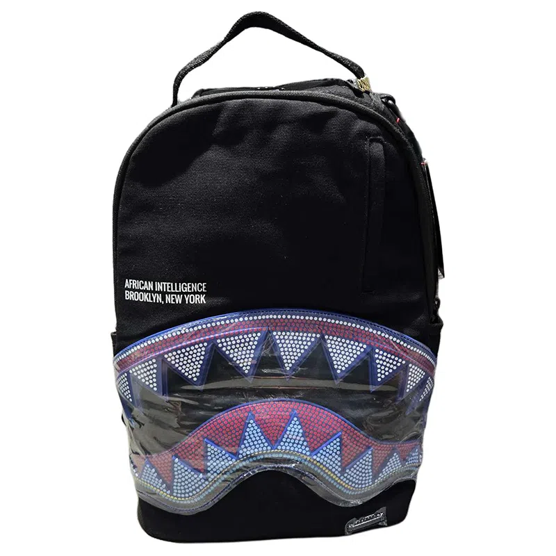 Sprayground Shark Mouth Black Backpack