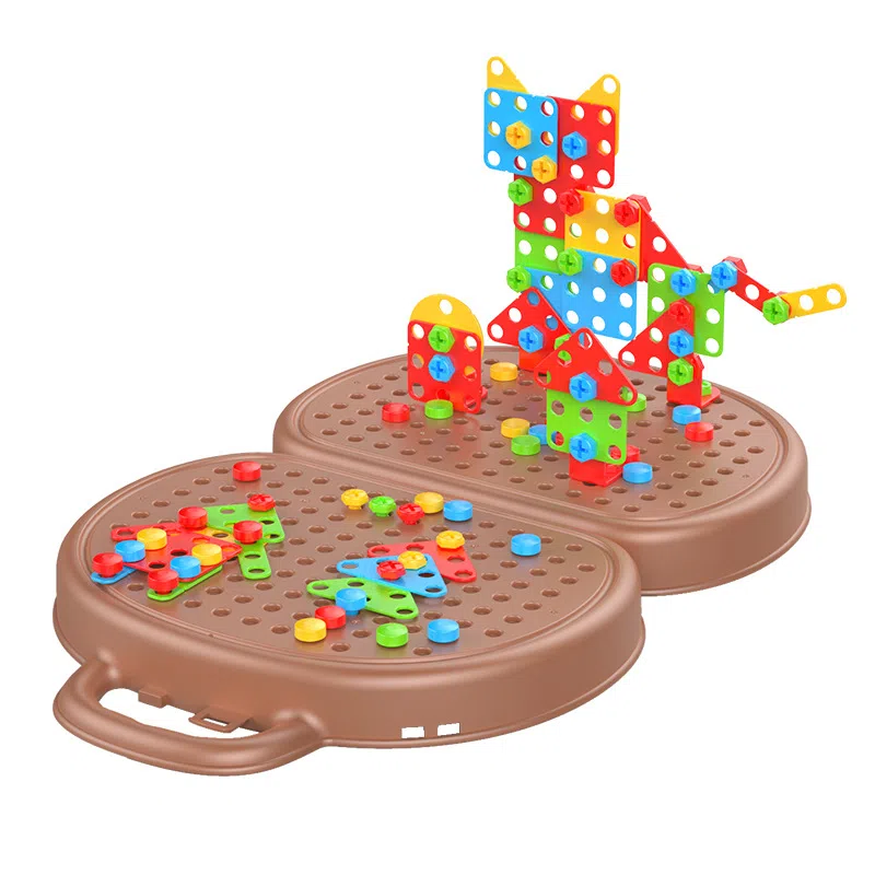 萌吉码 拧螺丝 组合玩具