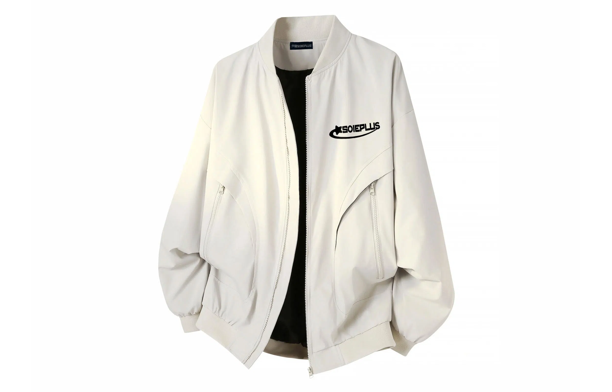 SOIEPLUS Vintage Windbreaker Jacket