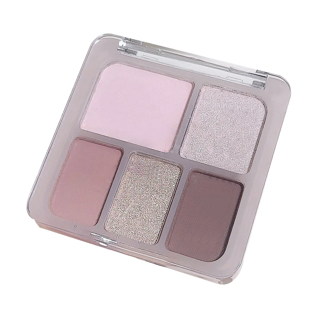 韵月乔 五色眼影盘 眼部修饰细闪