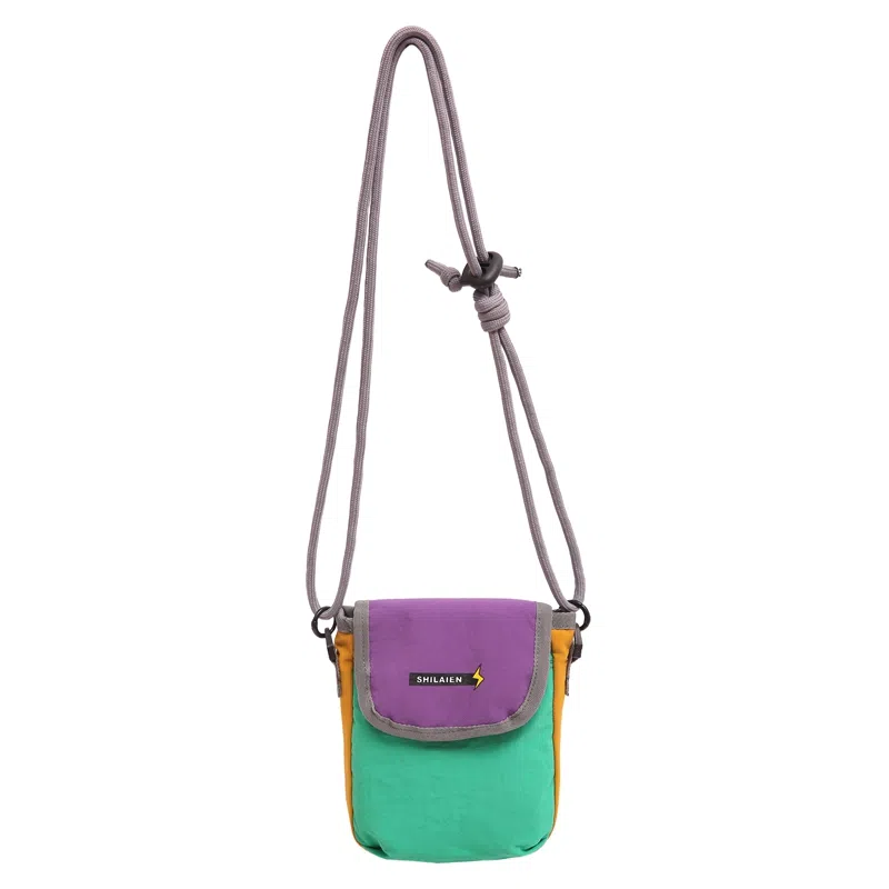 vack Compact Flip Phone Bag Nylon Crossbody