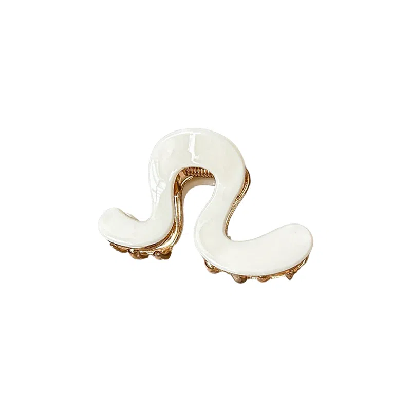 蒙妮 高级感简约几何 醋酸 发夹 女款