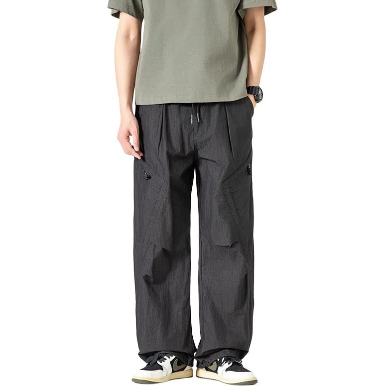 金盾 潮流潮牌宽松休闲裤 男款