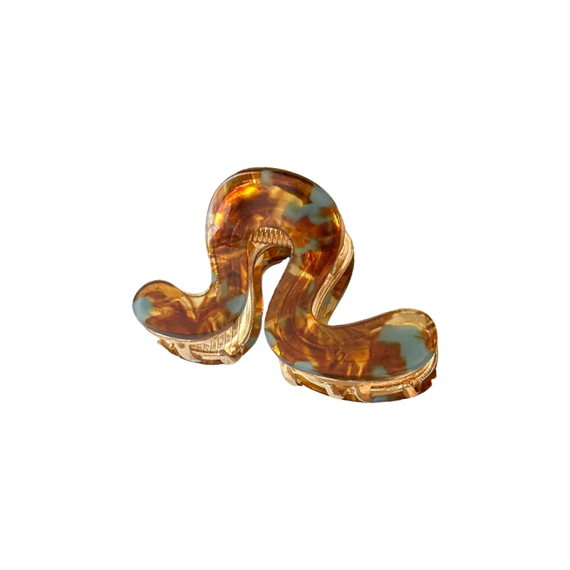 蒙妮 高级感简约几何 醋酸 发夹 女款