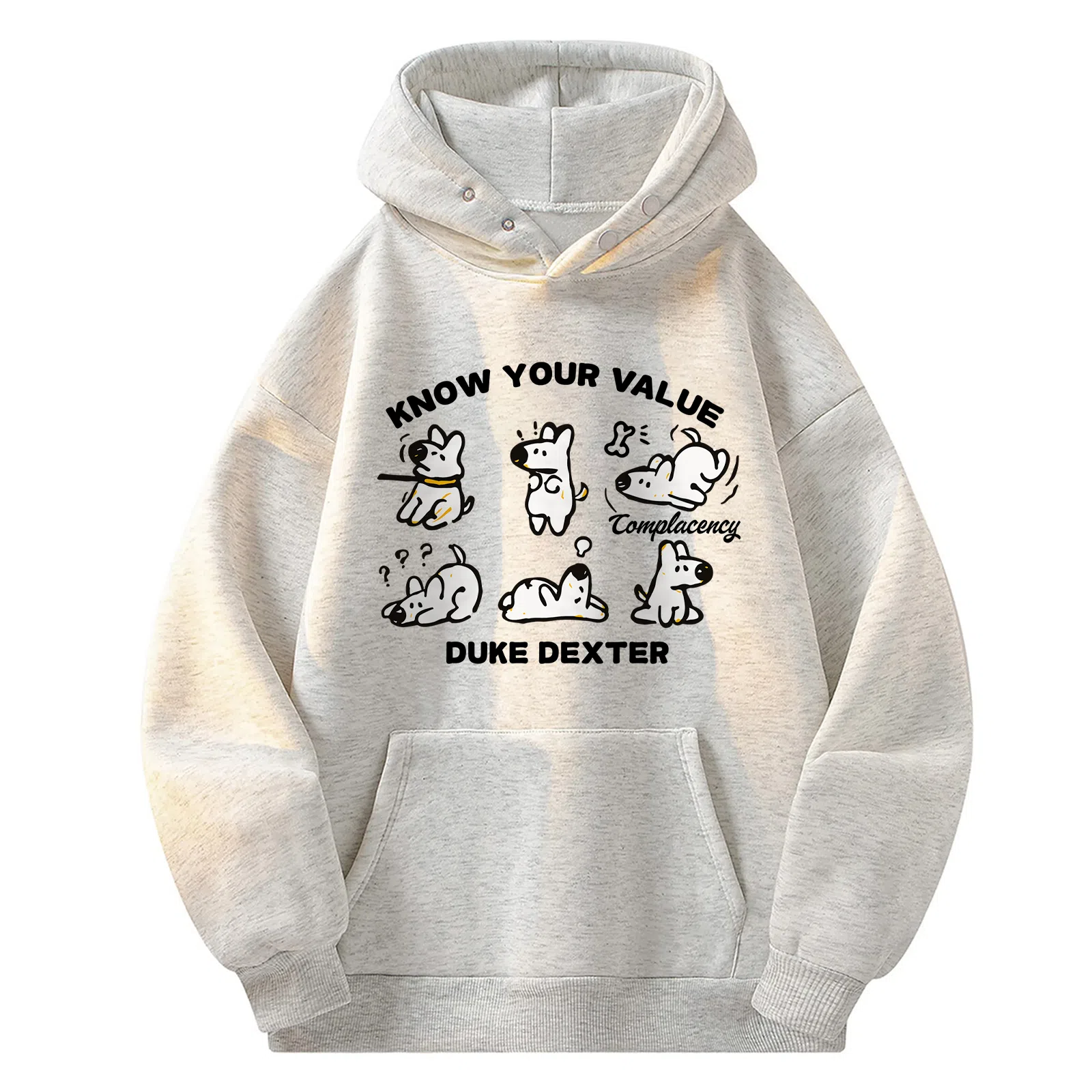 Duke+Dexter Hoodie Logo Print