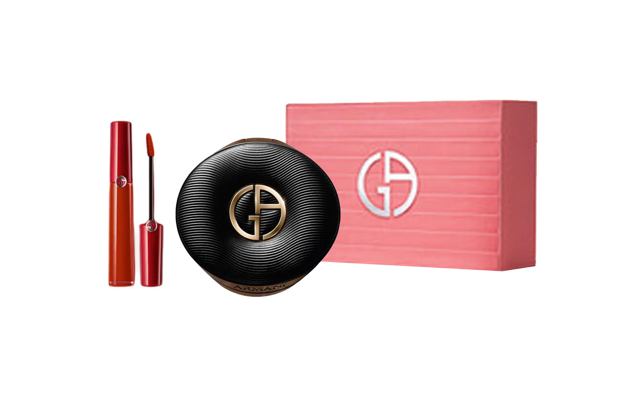 阿玛尼 柔光丝绸彩妆套装 易上色自然