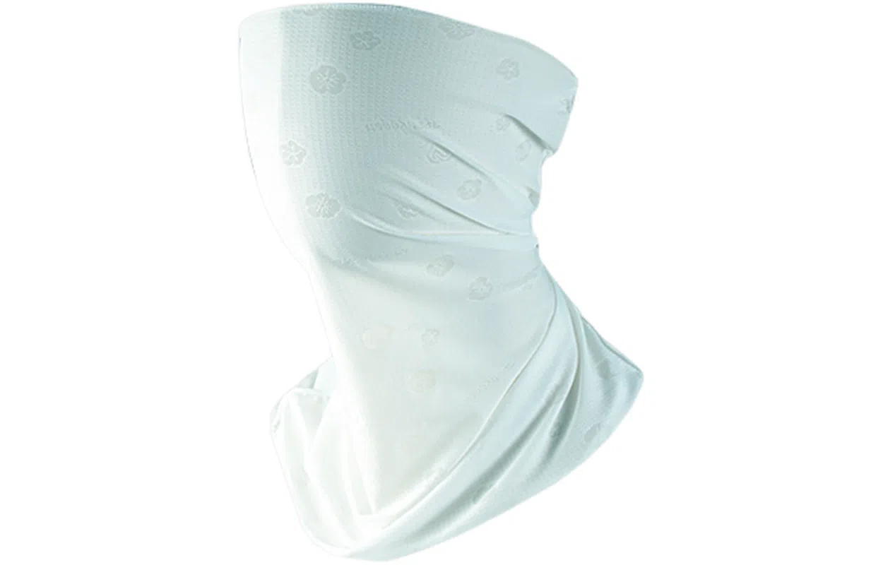 优幽兰 韩版甜美花朵脸罩时尚潮流骑行防紫外线遮阳面纱百搭高级感透气护颈脸 锦纶 防晒面罩 女款