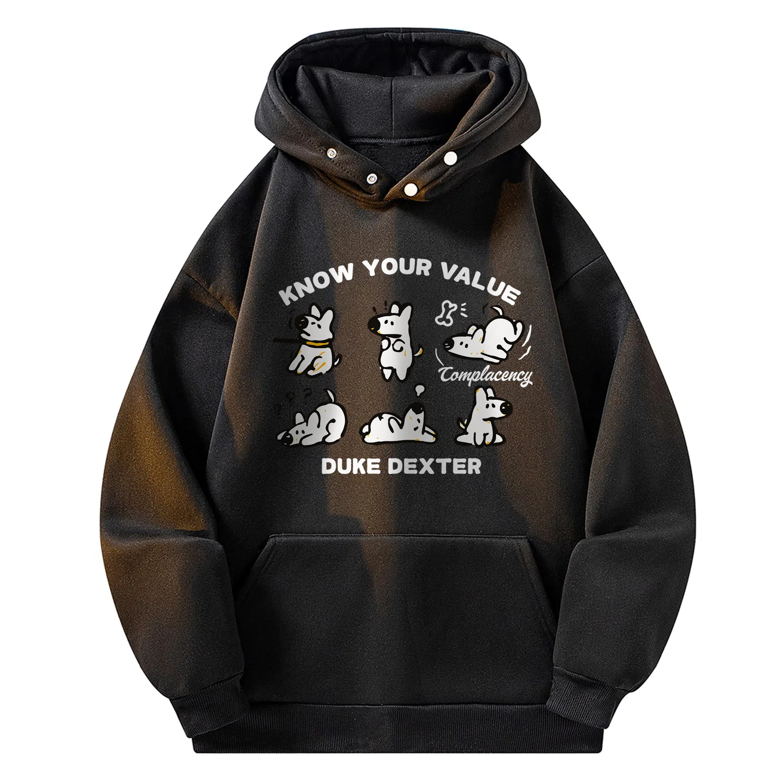 Duke+Dexter Hoodie Logo Print