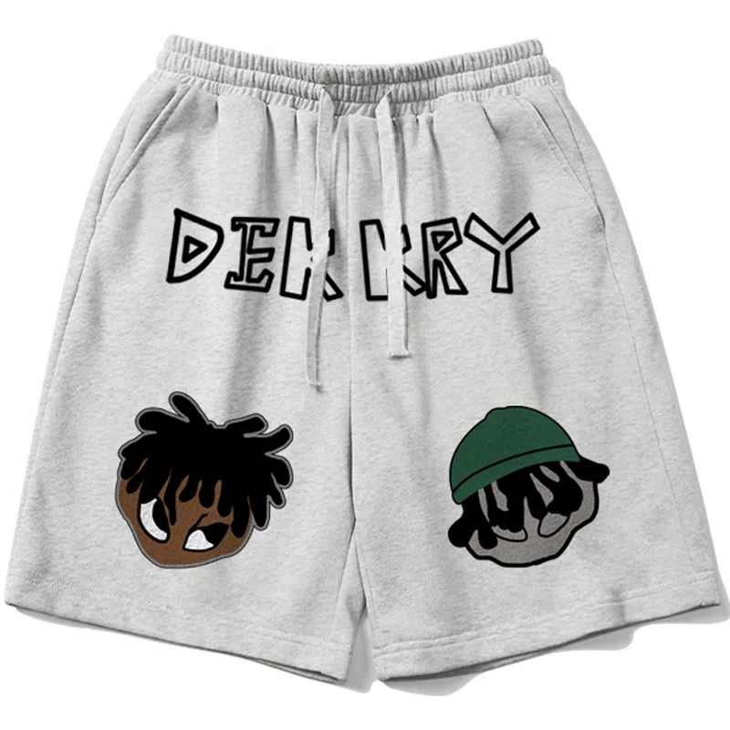 美式潮牌篮球户外宽松舒适百搭五分裤运动短裤 男女同款