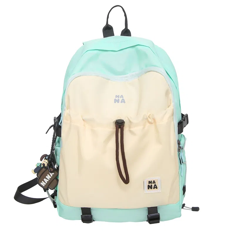 行途 潮流简约小众设计大容量 尼龙 双肩包 男女同款情侣款 多色