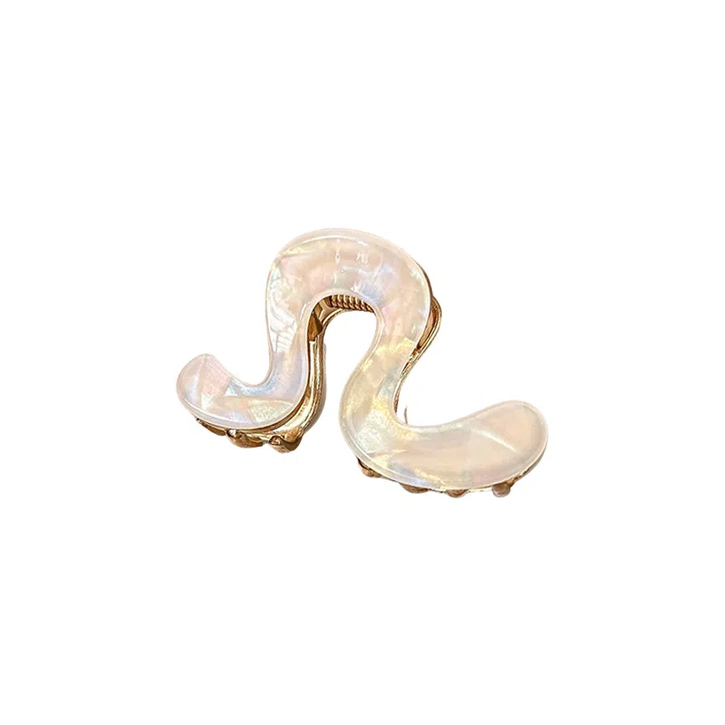 蒙妮 高级感简约几何 醋酸 发夹 女款