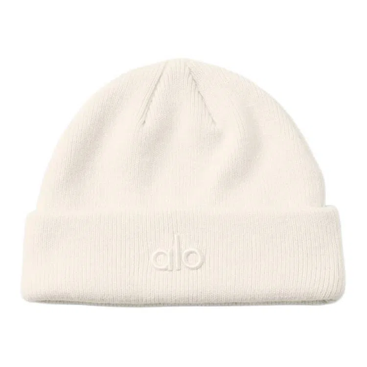 alo yoga Recycled Polyester Beanie White