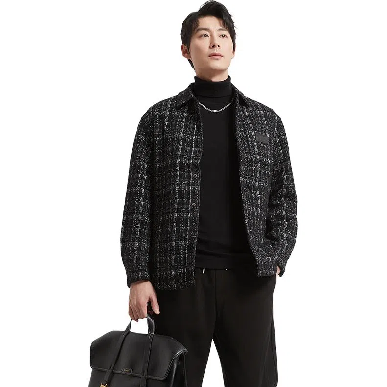 古鲨 轻奢时尚高端外套大衣 男款