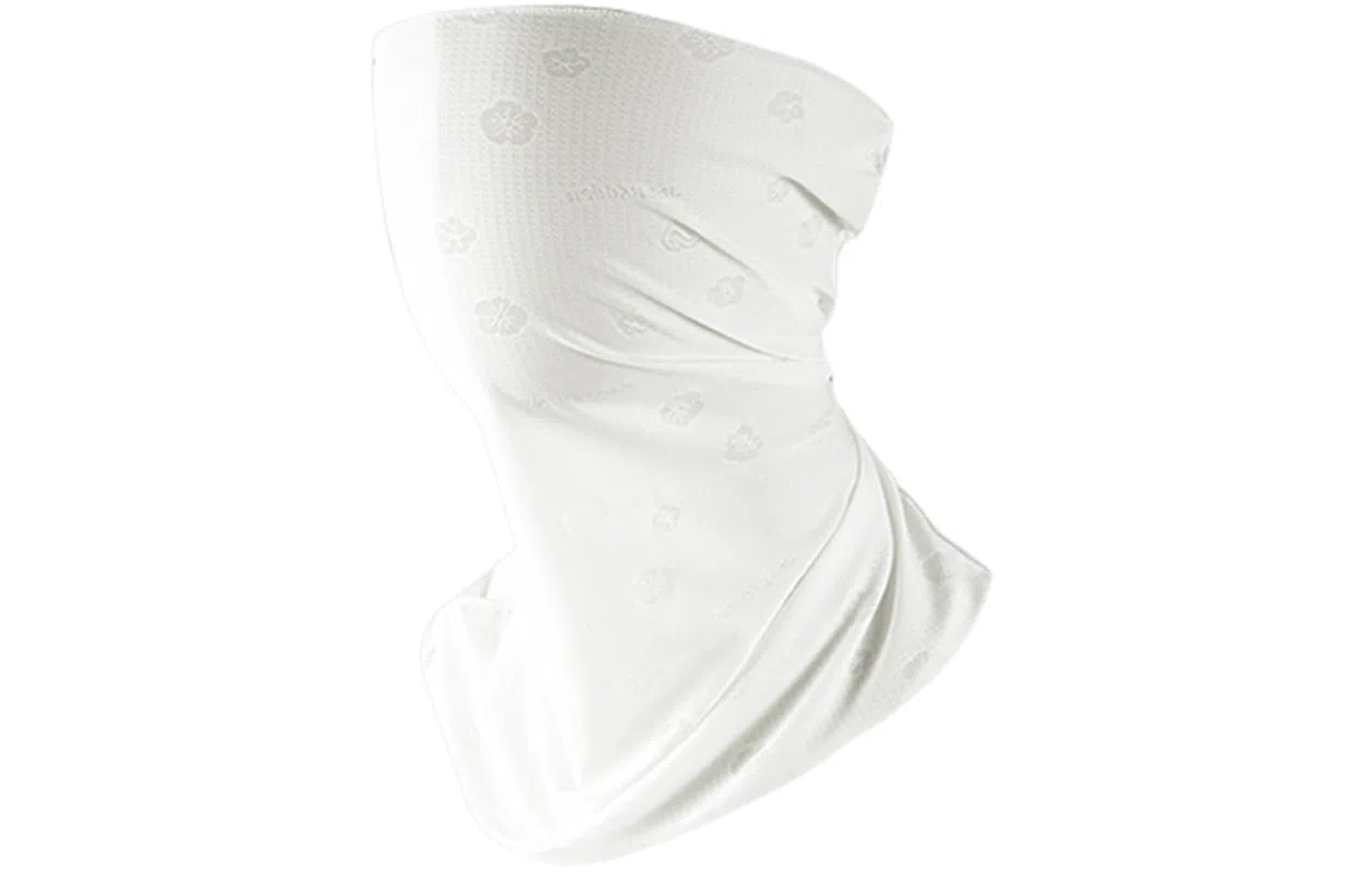 优幽兰 韩版甜美花朵脸罩时尚潮流骑行防紫外线遮阳面纱百搭高级感透气护颈脸 锦纶 防晒面罩 女款