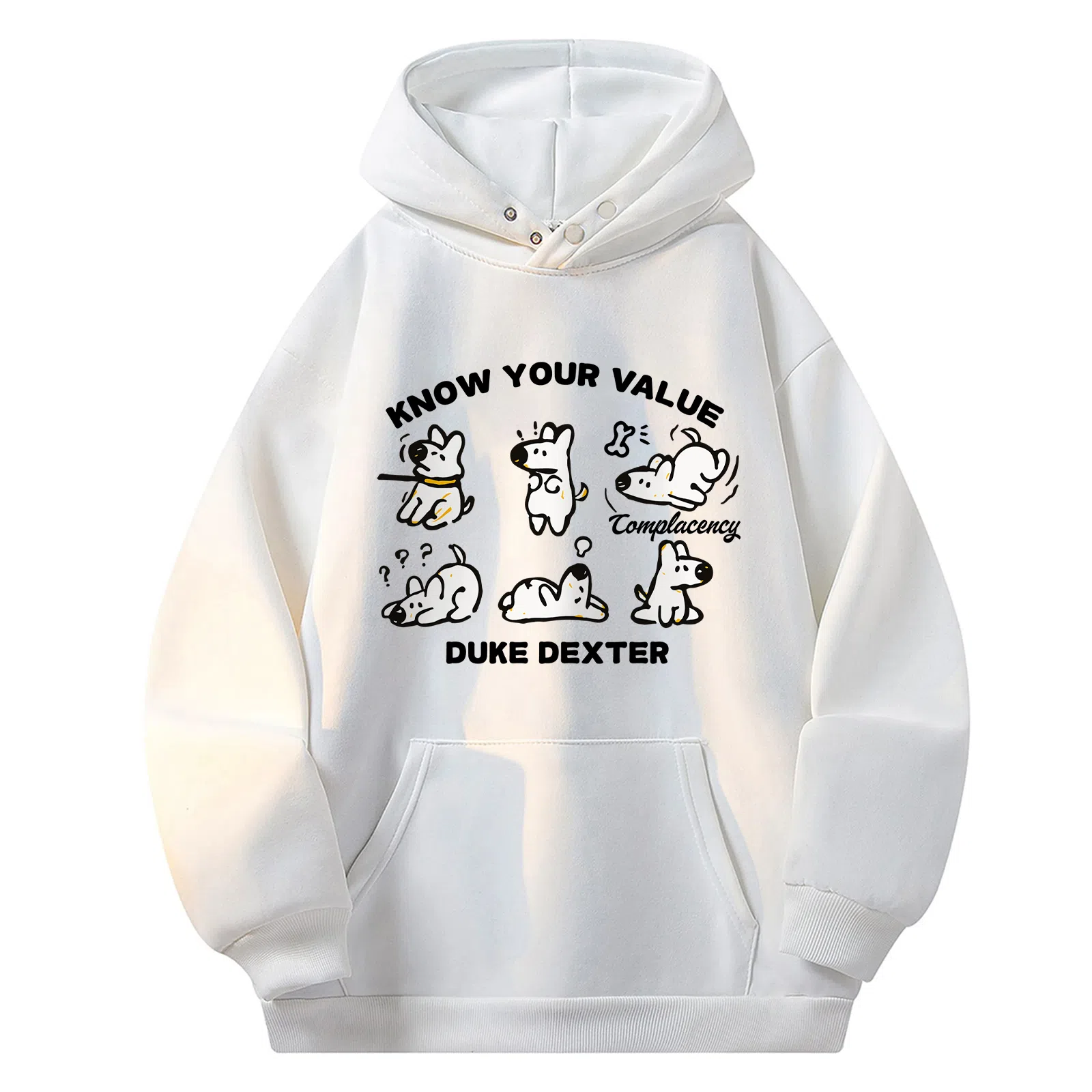 Duke+Dexter Hoodie Logo Print