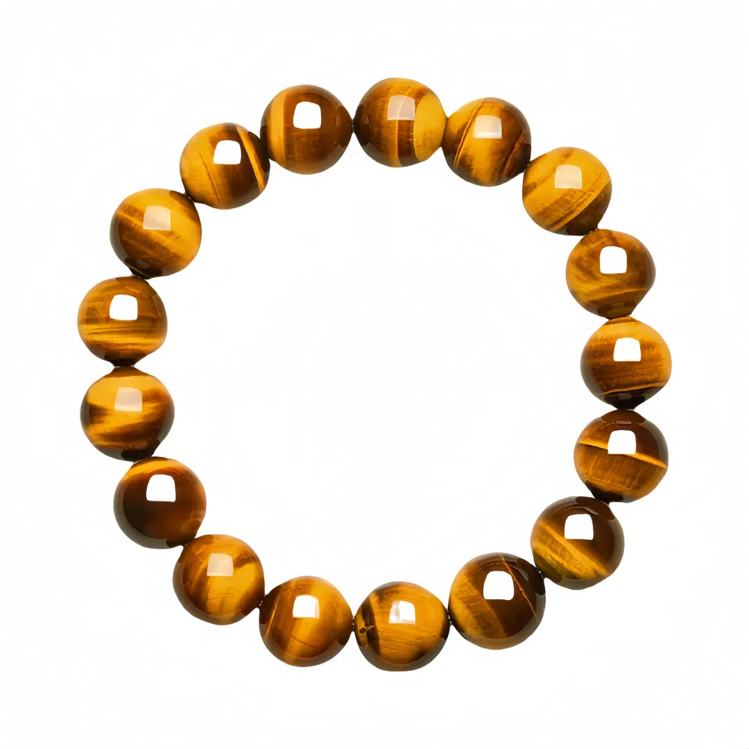 丰运阁 霸气钱来运转  黄色闪电 金色闪光水门 正气 能量压轴 勤奋好学上进 考研顺利  #好运 虎眼石 玉石手串 男女同款情侣款