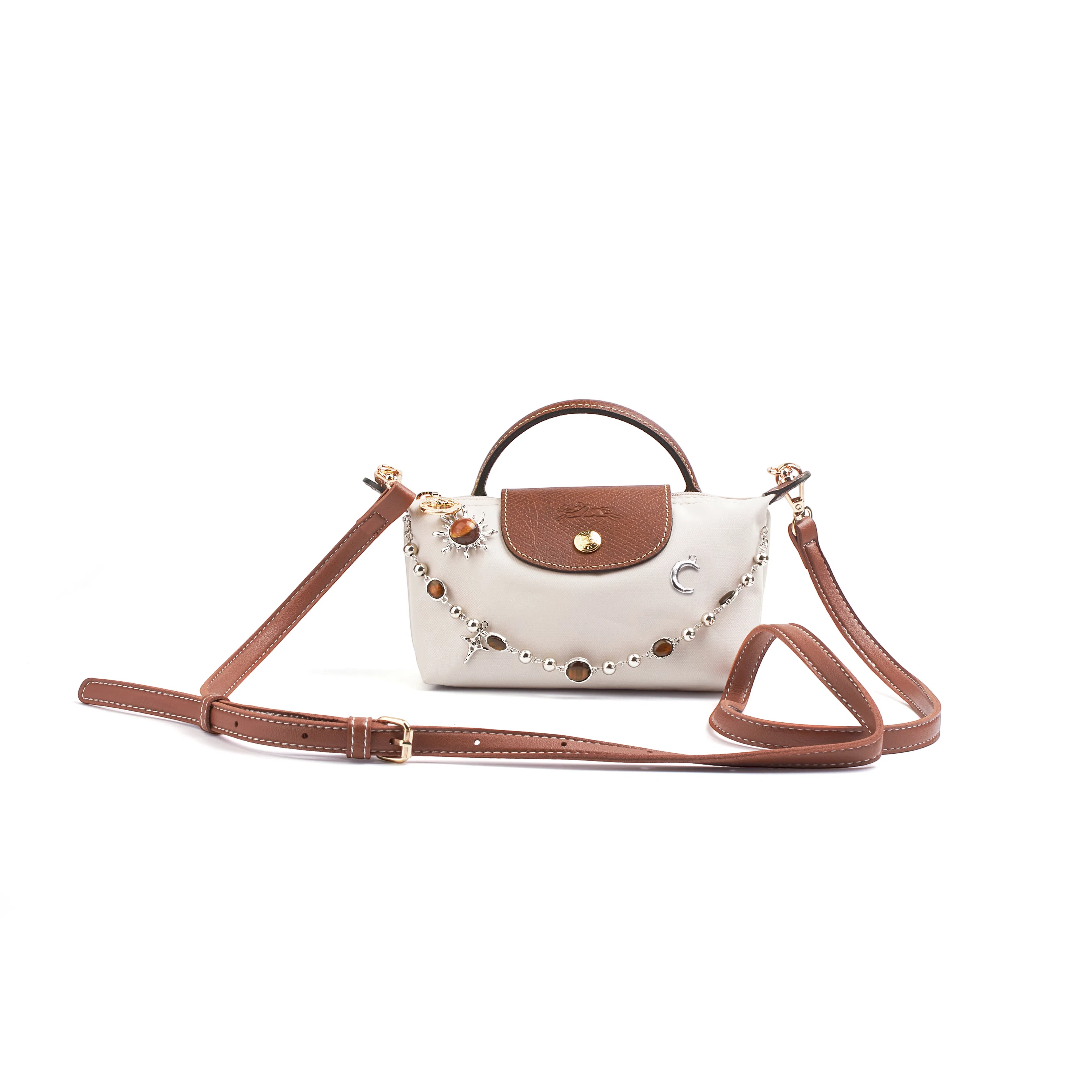 Longchamp Le Pliage Duffle Bag Beige