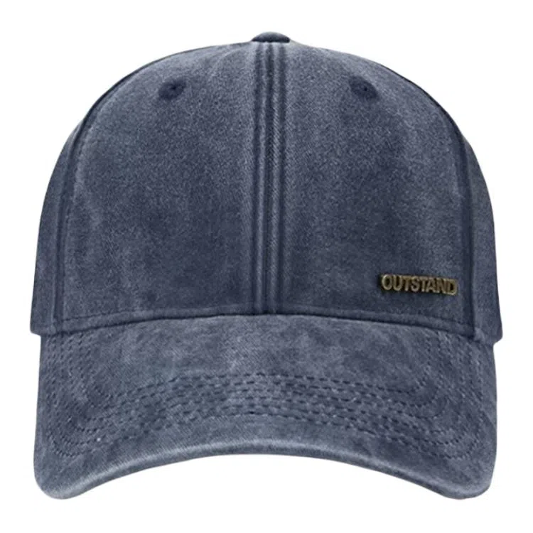 浪莎 复古做旧字母标 棉 鸭舌帽 男女同款情侣款