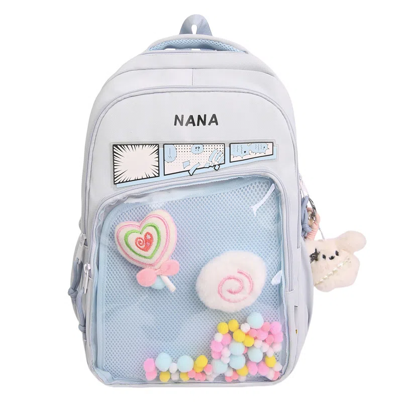 行途 书包超轻初中二次元 尼龙 痛包 女款