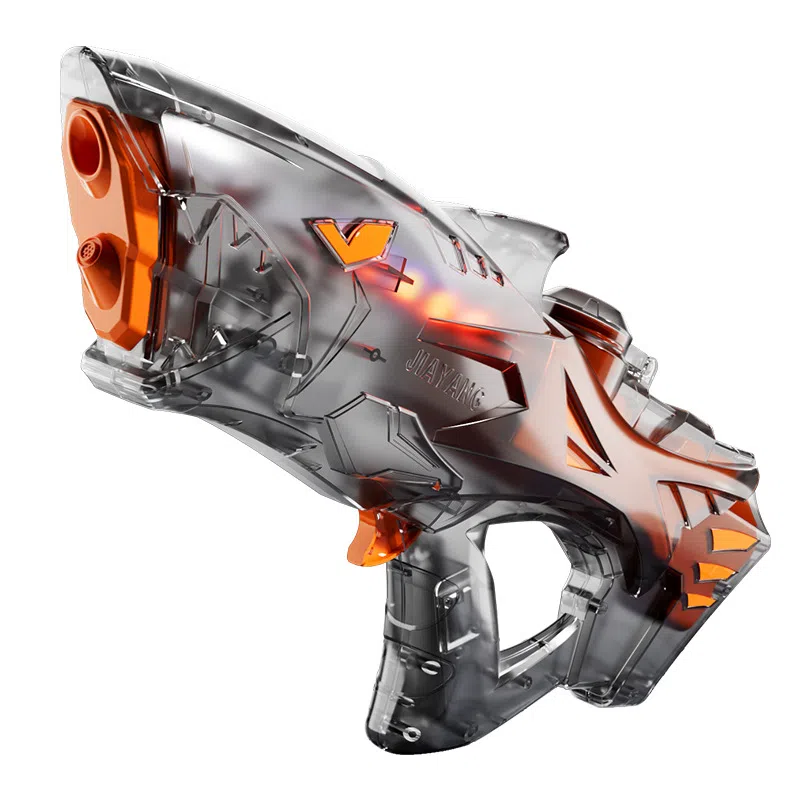 咕轹 电动连发鲨鱼 水枪