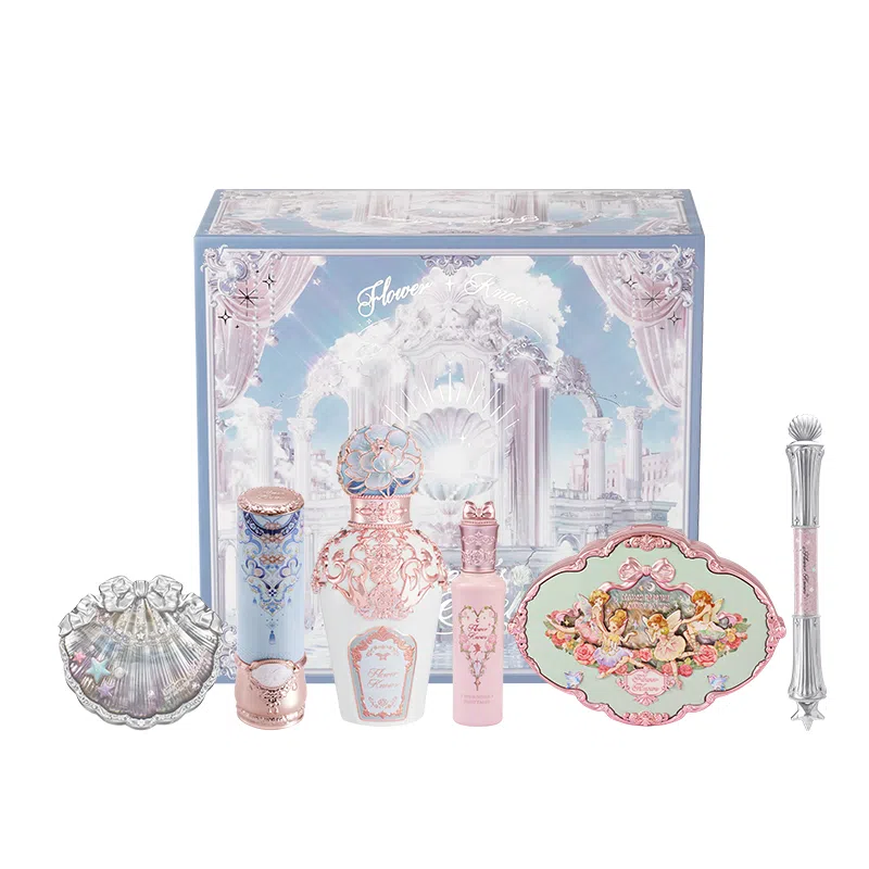 花知晓 湖中水仙彩妆套装 气色易上色 六件套