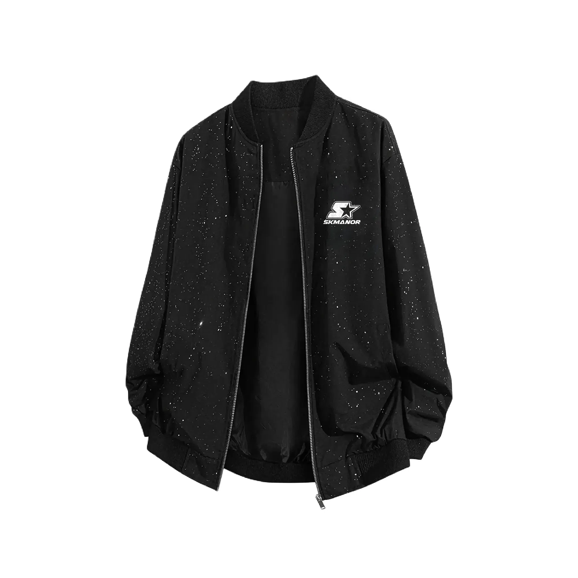 s.k. manor hill Star Logo Coach Jacket