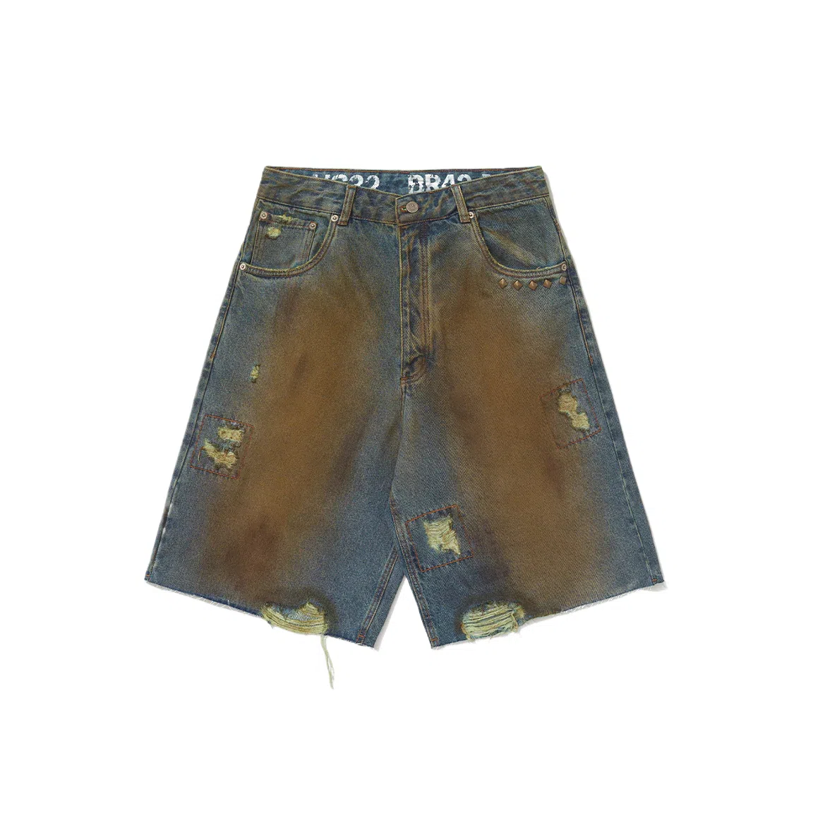 PIET Oversized Trashed Shorts