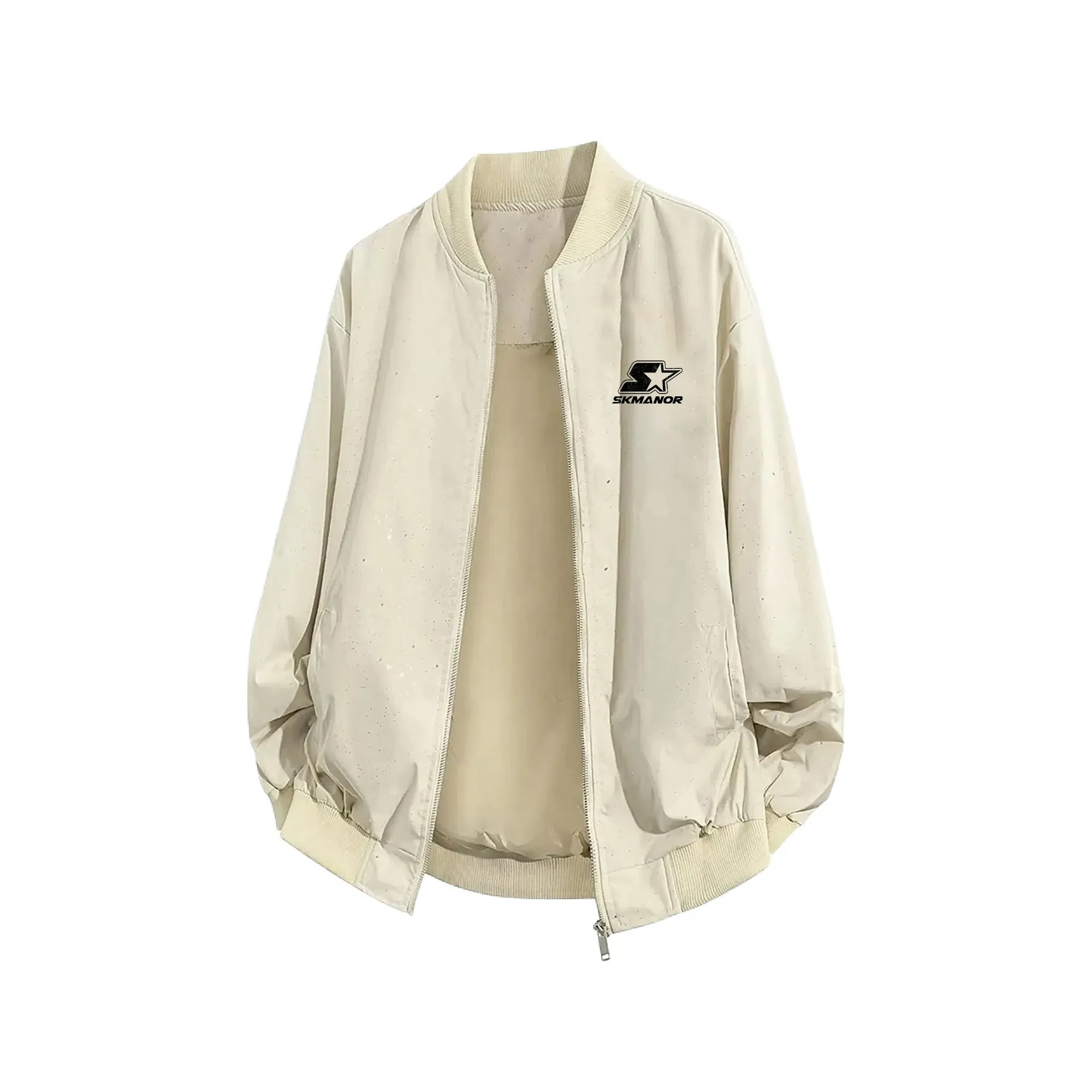 s.k. manor hill Star Logo Coach Jacket