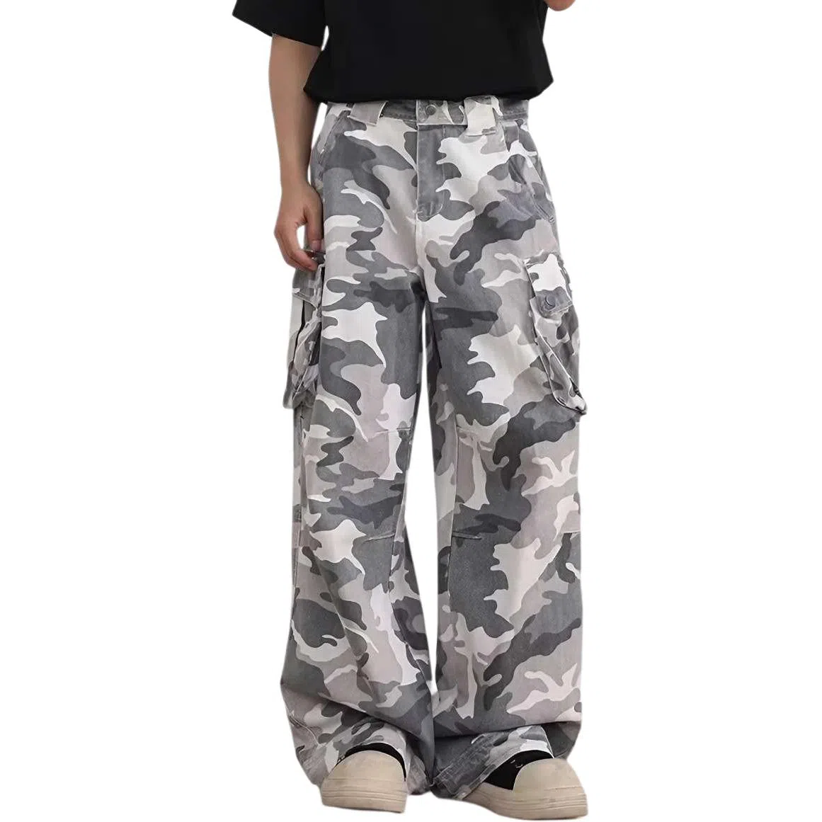 PANDA ADEVIL Camouflage Cargo Pants