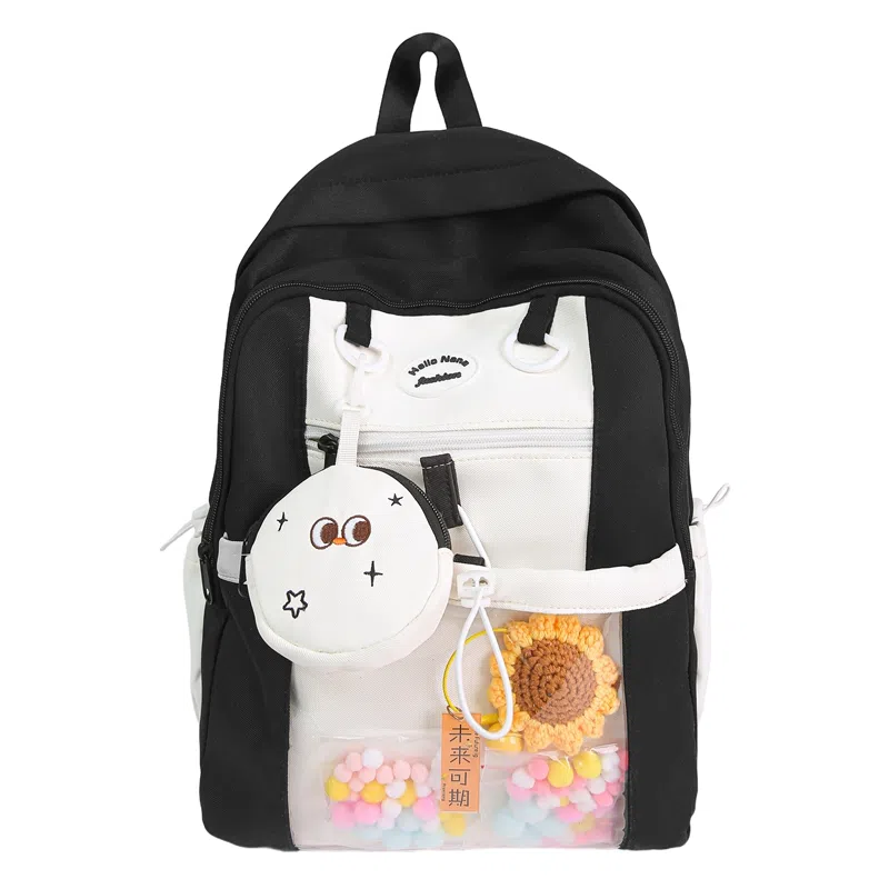 行途 时尚高颜值可爱甜美百搭 尼龙 双肩包 女款 多色