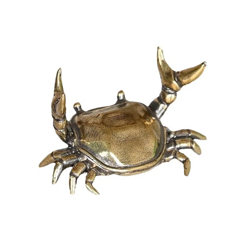 锦象鹤 螃蟹摆件 其他静态模型