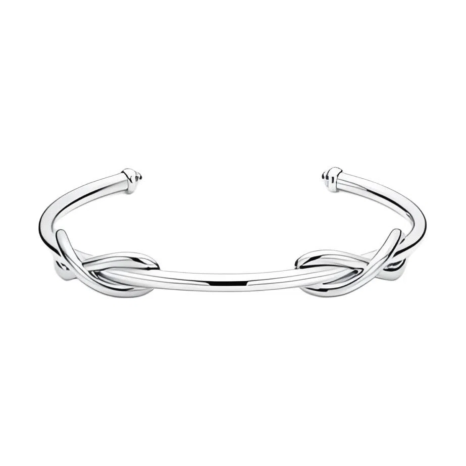 Tiffany & Co. Double Bow Cuff Silver