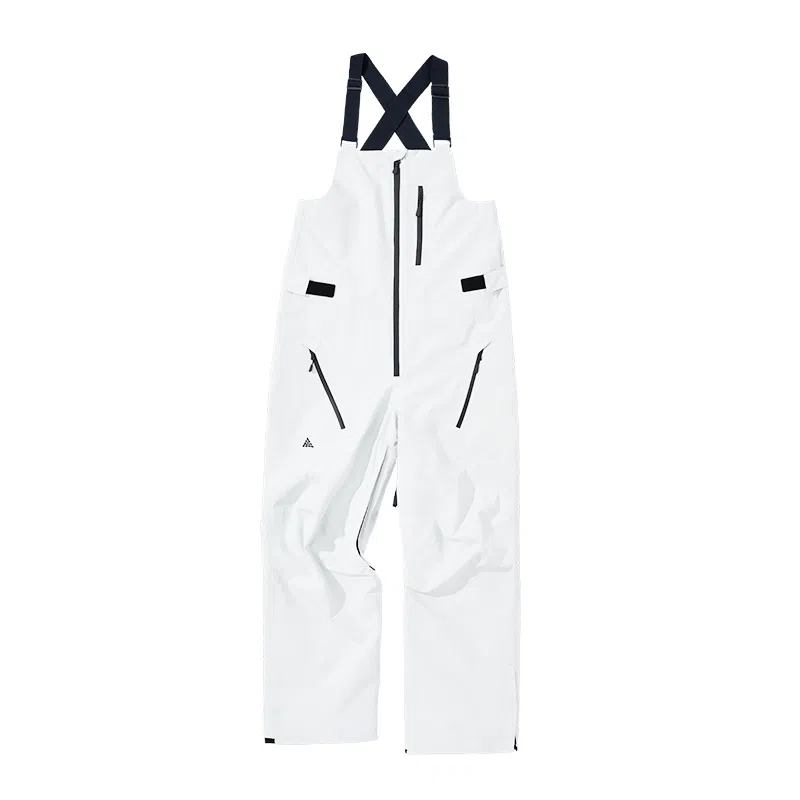 南恩 专业快捷穿脱加绒直筒背带滑雪裤 男女同款