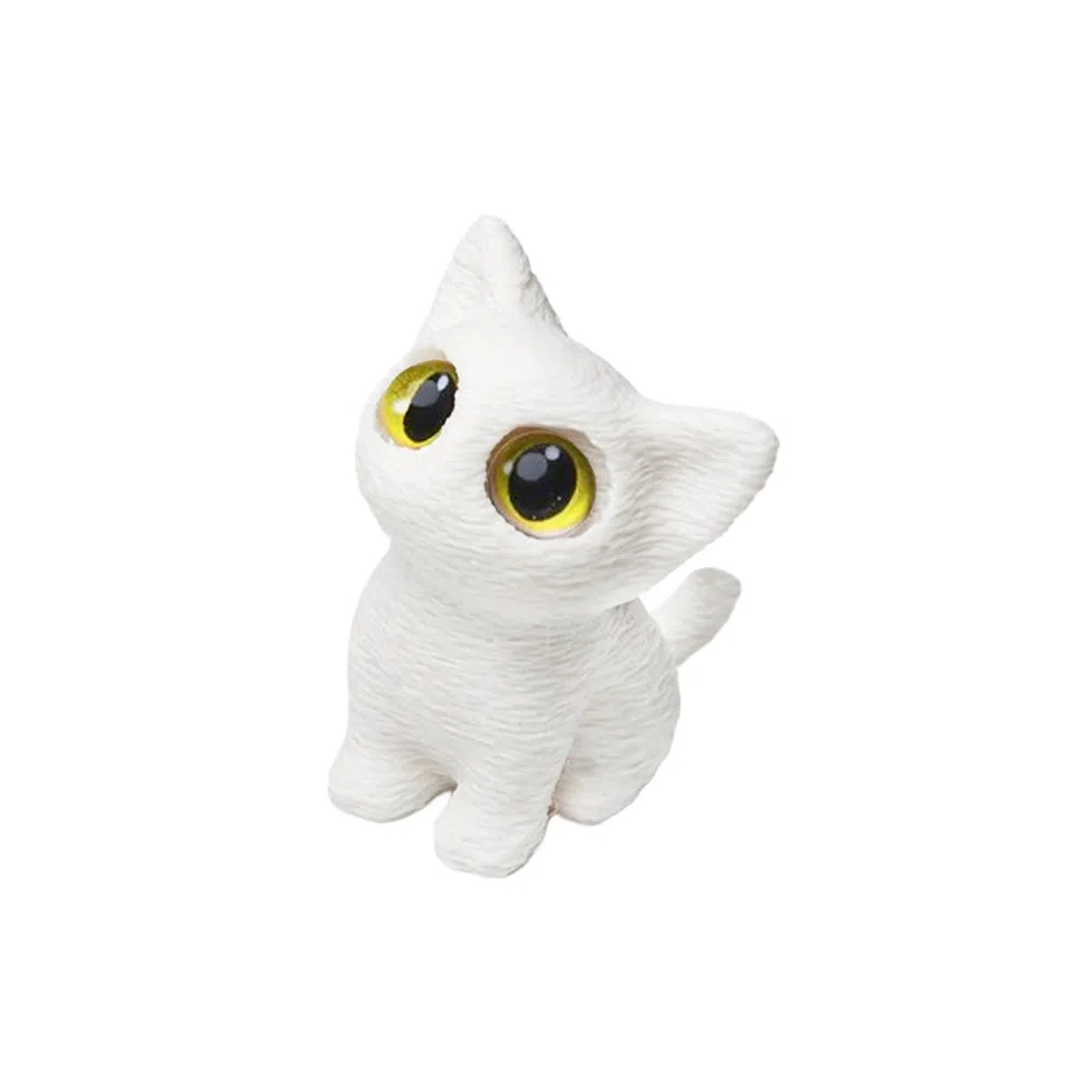 AIZIYUO Cute Cat Figurine 2.5cm