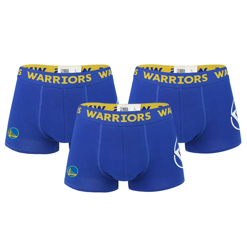 NBA Warriors Boxer Briefs 3-Pack