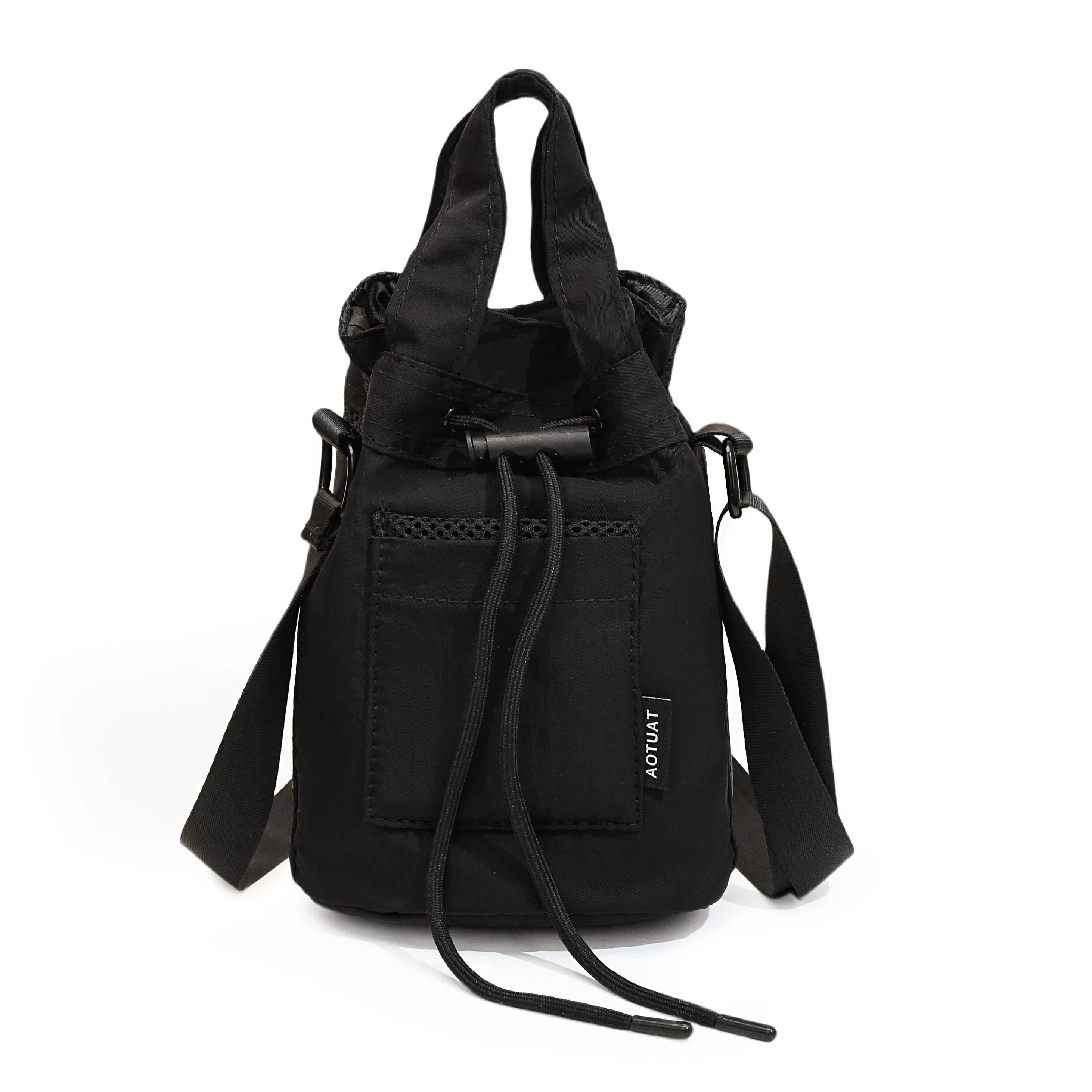 醇龙 户外抽绳小挎包女潮轻便运动束口手机包便携式瑜伽 牛津布 单肩包 常规 男女同款情侣款 多色