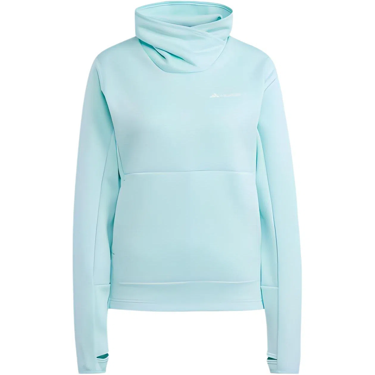 adidas Terrex Xperior Medium Fleece Pullover Top Logo