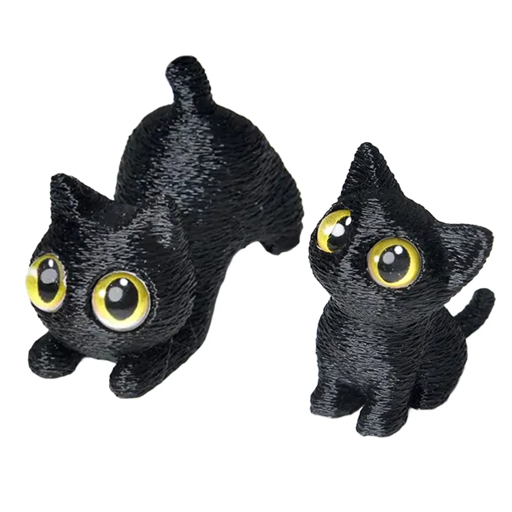 AIZIYUO Cute Cat Figurine 2.5cm