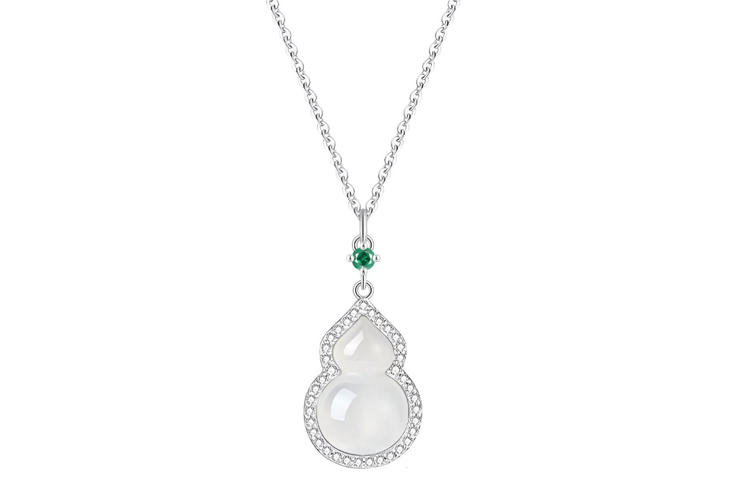 石头记 福运招财  福禄和美 吉祥如意 顺遂福袋 新中式国风#好运 玉髓 项链 女款