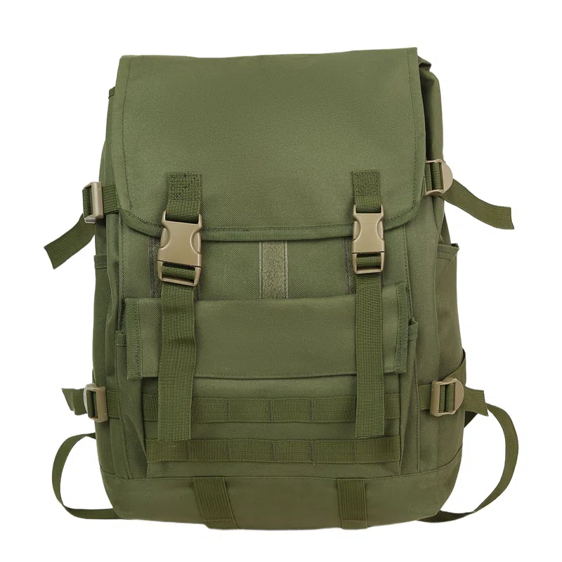 茵初 复古旅行运动通勤工装 牛津布 双肩包 常规 男女同款情侣款 多色