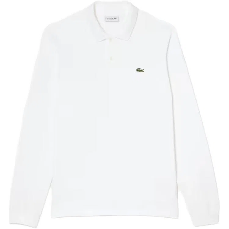 Lacoste Logo Patch Long Sleeve Polo