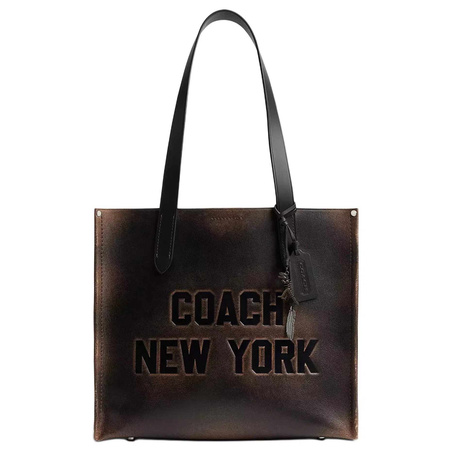 COACH Relay 41 Loved Tote Bag Brown