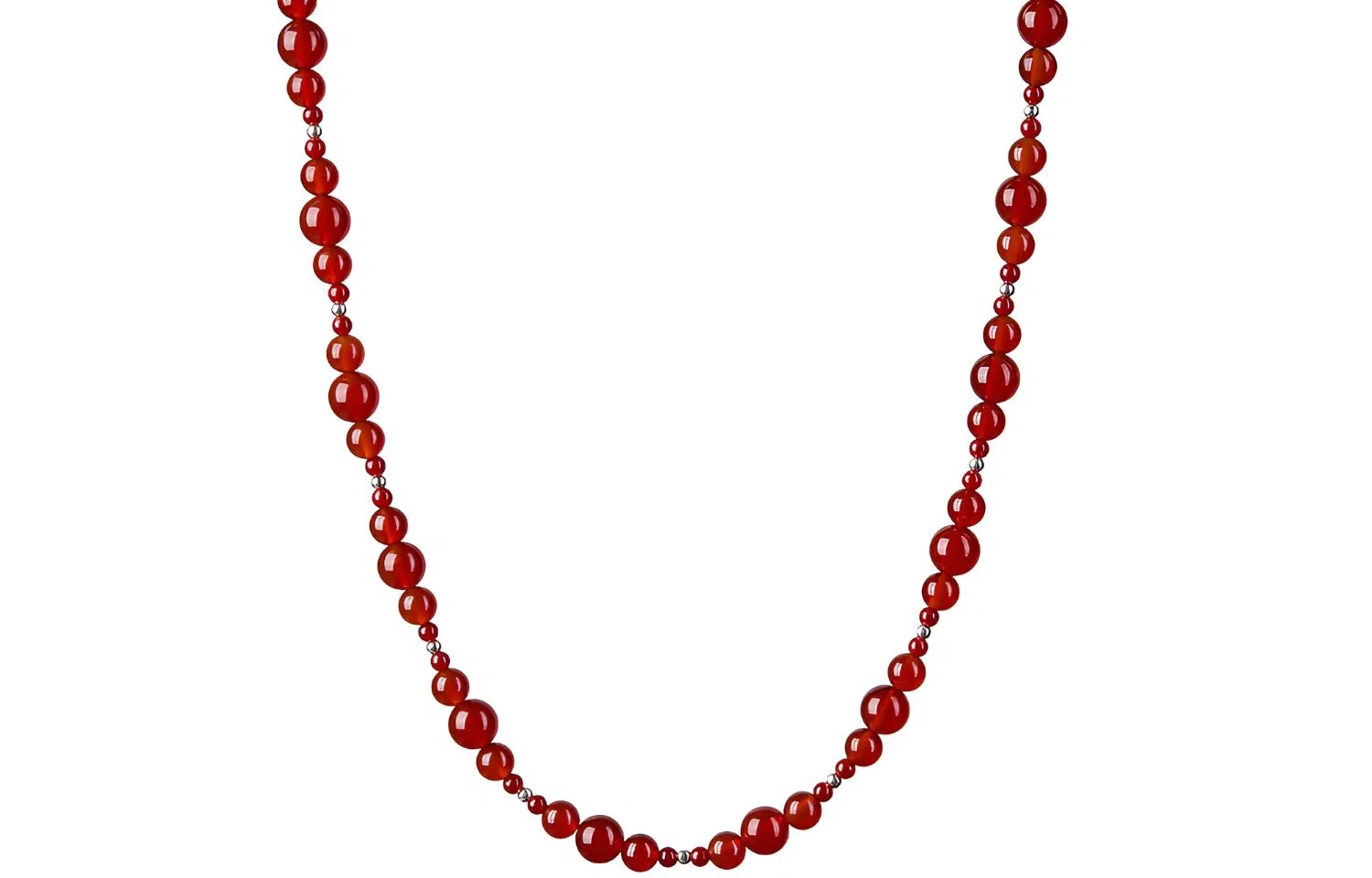 石头记 鸿运吉祥新中式国风简约精致 不规则设计感串珠锁骨链 轻奢显白 贵气高级感通勤百搭 #好运 礼盒 玛瑙 项链 女款