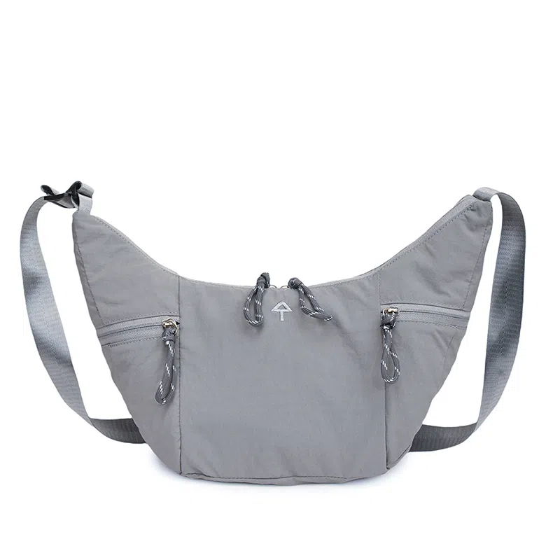 醇龙 简约休闲大容量百搭通勤轻便运动饺子学生百搭 尼龙 斜挎腋下单肩包 男女同款情侣款 多色